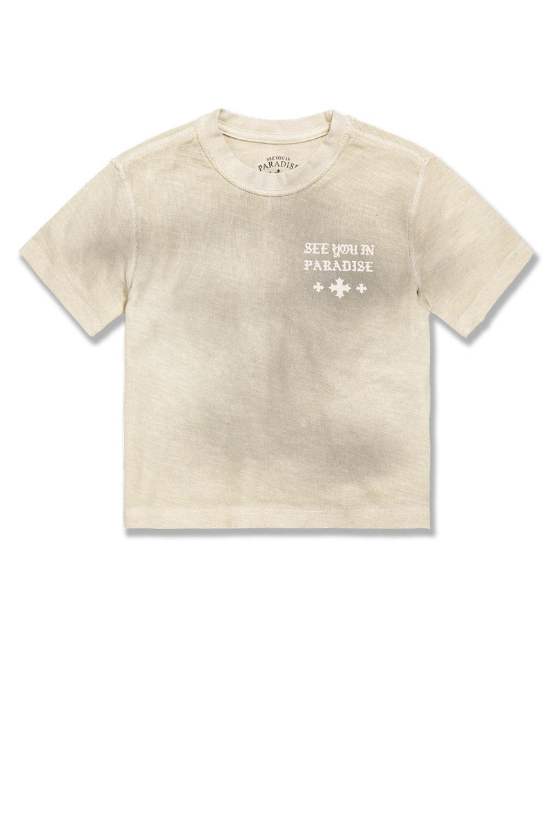Jordan Craig Kids "Inside Out" Boxy T-Shirt (Cream Wash) 9209AK - FRESH N FITTED