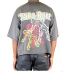 Kleep 'Twitch' Premium Cropped T-Shirt (Grey) KT-1920