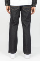 Rebel Minds Relaxed Fit Raw Denim (Raw Black) 100-641 - FRESH N FITTED