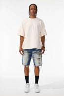 Jordan Craig 'Carpenter' Denim Shorts (Sand wash) J3213S - FRESH N FITTED