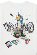 Black Label Kids 'Photo Duck' T-Shirt (White) T303 - FRESH N FITTED