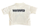 Focus Kids 'Misbehaved' Cropped T-Shirt (Ivory) 80699T/K - FRESH N FITTED