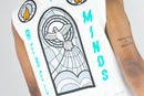 Rebel Minds 'RBL' Sleeveless T-Shirt (White) 151-122 - FRESH N FITTED