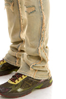 KDNK Carpenter Skinny Flare Denim KND4606 (T. Blue) - FRESH N FITTED