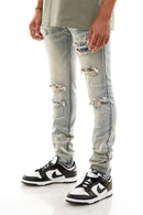 KDNK Plaid Denim (Blue) KND4517 - FRESH N FITTED