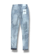 KDNK Lace Patched Denim (Blue) KND4703 - FRESH N FITTED