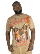 Frost Originals 'House Of Saints' Cropped T-Shirt (Mocha) F139 - FRESH N FITTED