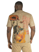 Frost Originals 'House Of Saints' Cropped T-Shirt (Mocha) F139 - FRESH N FITTED