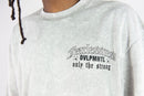 Rebel Denim 'Fearlessness' Cropped T-shirt (Grey) 752-145 - FRESH N FITTED