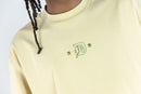 Rebel Denim 'Illusions' Cropped T-shirt (Khaki) 752-134 - FRESH N FITTED