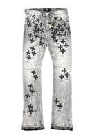 SYIP 'Stamped' Stacked Denim (Smoked Grey) JTF2293 - FRESH N FITTED