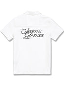 Jordan Craig Kids ‘Oakland Mechanic’ Short Sleeve Button Up Shirt (White) 2061K - FRESH N FITTED