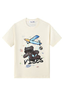 Black Label Kids 'Vibes' T-Shirt (Cream) - FRESH N FITTED