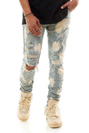 KDNK Bleached Denim (Blue) KND4367 - FRESH N FITTED