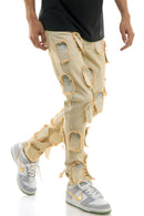 KDNK 'Flying Patched' Skinny Denim (Blue) KND4697 - FRESH N FITTED