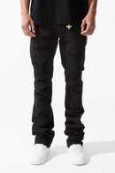 SYIP 'York' Stacked Denim (Jet Black) JTF2117 - FRESH N FITTED