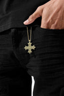 SYIP 'York' Stacked Denim (Jet Black) JTF2117 - FRESH N FITTED