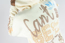 Rebel Minds 'Can't Be' Fleece Cropped Hoodie (Cream) 152-317 - FRESH N FITTED