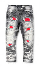 FWRD Kids 'Crystal' Denim (Washed Black/Red) FW-330271LK/K - FRESH N FITTED