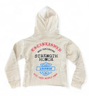 FWRD Kids 'Established' Studded French Terry Pullover Hoodie (Stone) FW-10586K - FRESH N FITTED