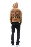 DARKAGES 'Loyalty' Zip Up Hoodie (Timber) DA7014-TIM - FRESH N FITTED