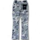 Kind Red 'Rhinestone Camo' Stacked Pants (Green Camo) KD2228 - FRESH N FITTED