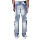 Smoke Rise 'Unbreakable' Denim (Hazel Blue) JP25626 - FRESH N FITTED