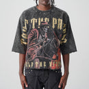 TAKER 'Trust the Process' Cropped T-Shirt (Black) T5201 - FRESH N FITTED