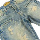 Makobi Kids 'Rick Biker' Denim (Dirt Wash) B1786 - FRESH N FITTED