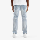 Copper Rivet 'Destroy Effect' Cross Hatch Denim (LSB) 533016 - FRESH N FITTED