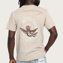 Smoke Rise ‘Visionary' T-Shirt (Sesame) KT26S445 - FRESH N FITTED