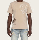 Smoke Rise ‘Visionary' T-Shirt (Sesame) KT26S445 - FRESH N FITTED