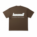KML 'STATIC' Heavyweight T-Shirt (Brown) - FRESH N FITTED