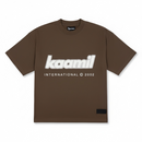 KML 'STATIC' Heavyweight T-Shirt (Brown) - FRESH N FITTED