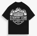 Hustlers Country Club 'Riders' T-Shirt (Black) - FRESH N FITTED