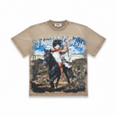 Majestik 'Global' Garment Dyed T-Shirt (Brown) TE2617 - FRESH N FITTED