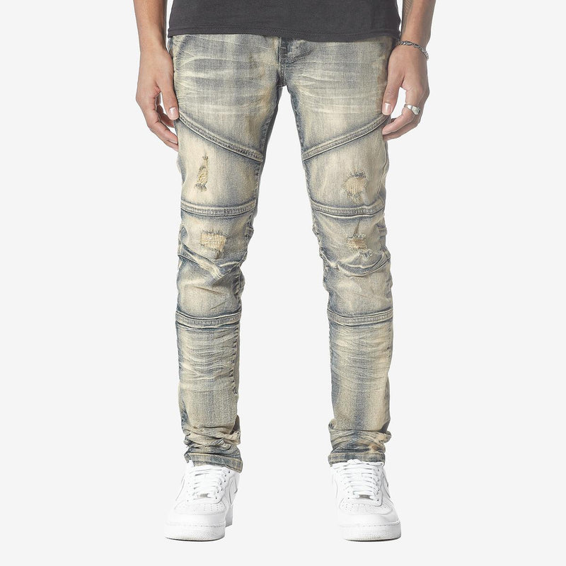 Copper Rivet Side Pocket Denim Pants (Dirt Tint) 933208