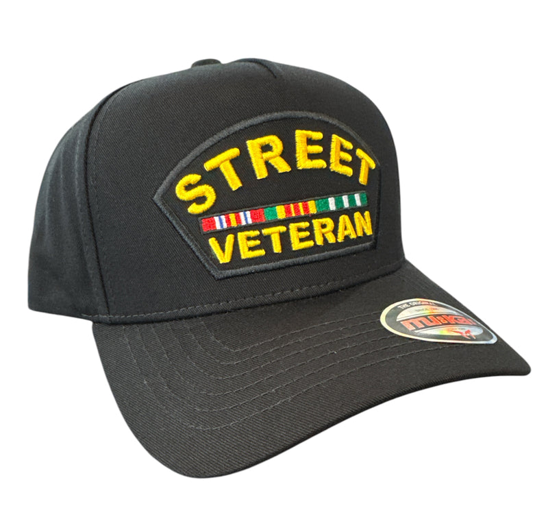 MUKA 'Street Veteran' Snapback Hat (Black) S4475