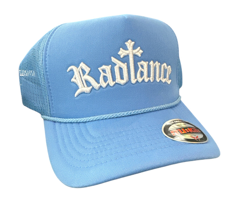 MUKA 'Radiance' Trucker Hat (Sky Blue) T5469