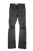 Makobi Kids "Giannos" Stacked Denim (Black) B1997 - FRESH N FITTED