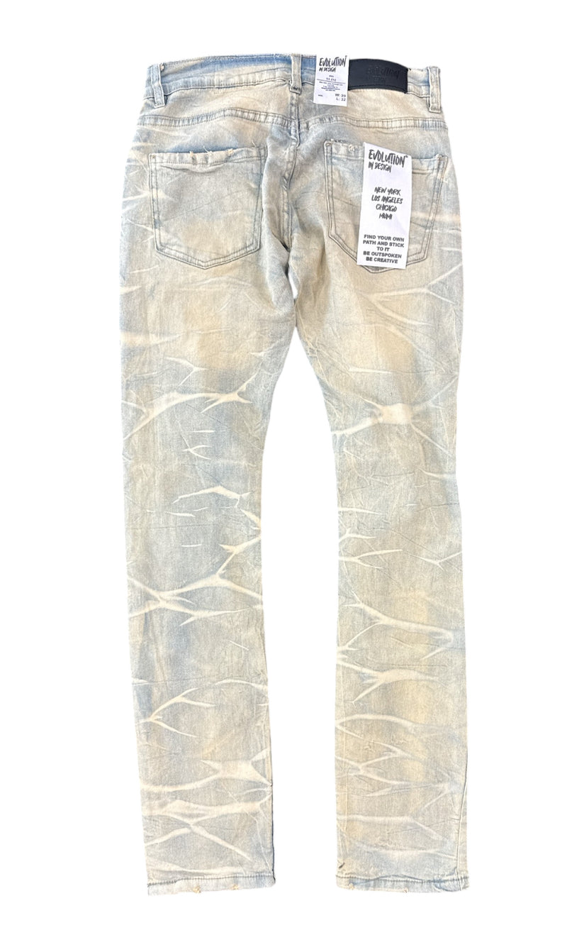 Evolution 'Rip & Repair' Legacy Denim (Ice Tint) EV-330207