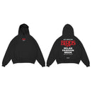 Birds "Staff" Black Premium Oversized Hoodie - Fresh N Fitted Inc