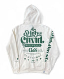 Highly Undrtd 'CLTVT BOTANICALS' Hoodie (Ivory/Green) UF5606