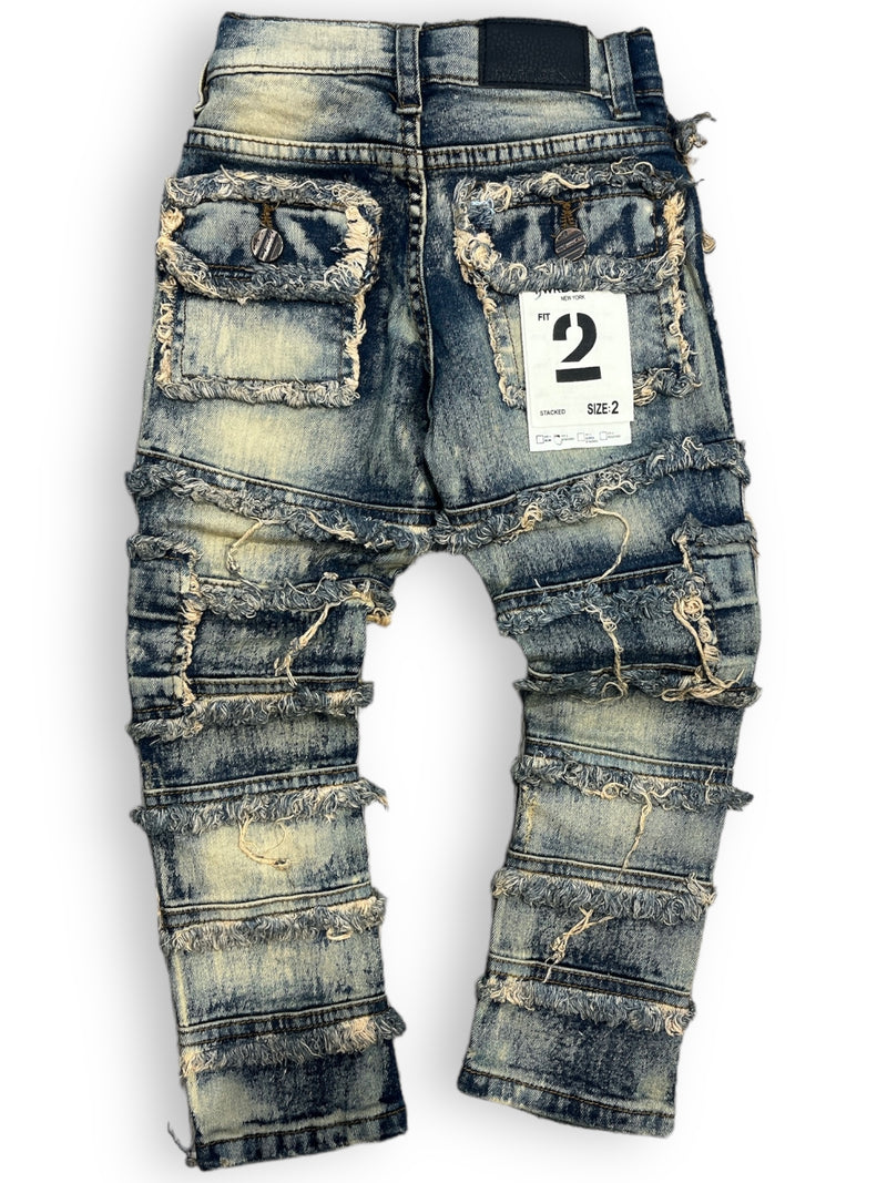 FWRD Kids 'Cargo' Stacked Denim (LT.Tint) FW-33958k - FRESH N FITTED