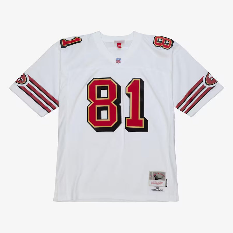 Mitchell & Ness San Francisco 49ers '1996 Terrell Owens' NFL Legacy Jersey (White) LGJY3160 - FRESH N FITTED