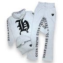 Focus 'Heartless' Hoodie (Grey) - FRESH N FITTED