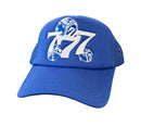 7M '777' Trucker Hat (Royal Blue) - FRESH N FITTED
