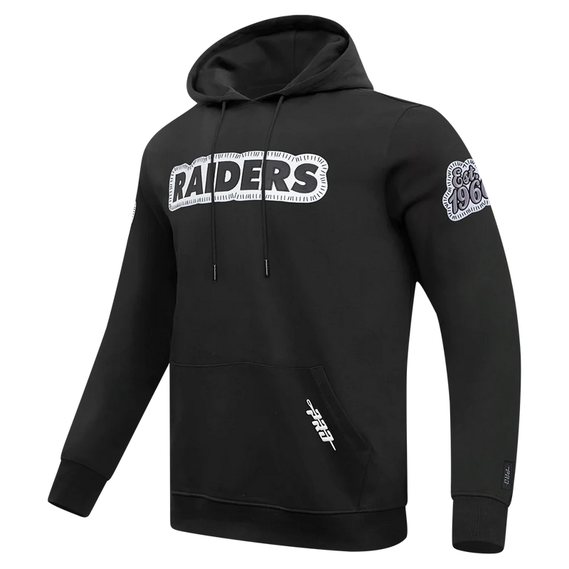 Las Vegas Raiders 'DIY Pick Stitch' Hoodie (Black) FOR5410560 - FRESH N FITTED