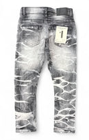 FWRD Kids 'Crystal' Denim (Washed Black/Red) FW-330271LK/K