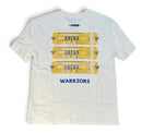 Pro Standard Golden State Warriors 'Home Team' Drop Shoulder T-Shirt in Eggshell